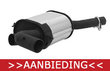 Opel Astra H einddemper links/rechts uitgang