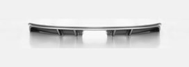 ABS achterskirt (Diffuser) Carbon look midden uitgang ABS achterskirt (Diffuser) Carbon look midden uitgang