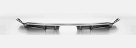 ABS achterskirt (Diffuser) Carbon look midden uitgang ABS achterskirt (Diffuser) Carbon look midden uitgang