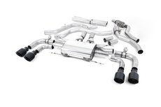 Milltek sportexhaust Alfa Romeo Giulia Quadrifoglio 2.9 V6 Bi-Turbo (Non OPF/GPF Models) 2017-2021 Cat-back Valved with GT-100 Cerakote Trims Milltek sportexhaust Alfa Romeo Giulia Quadrifoglio 2.9 V6 Bi-Turbo (Non OPF/GPF Models) 2017-2021 Cat-back Valved with GT-100 Cerakote Trims