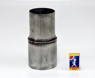 Verloopbus RVS Van Ø 127mm naar Ø 101,6mm, lengte 270mm Verloopbus RVS Van Ø 127mm naar Ø 101,6mm, lengte 270mm